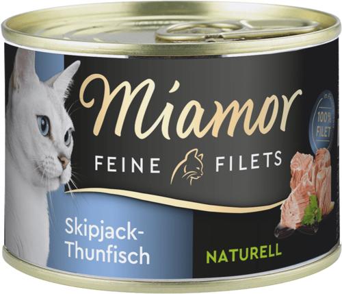 Produktbild Miamor Feine Filets Naturelle Skipjack-Thunfisch (Adult, 1 Stk., 156 g)