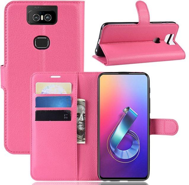 Produktbild MU Classic Litchi Leder Bookcover Series (Asus Zenfone 6)