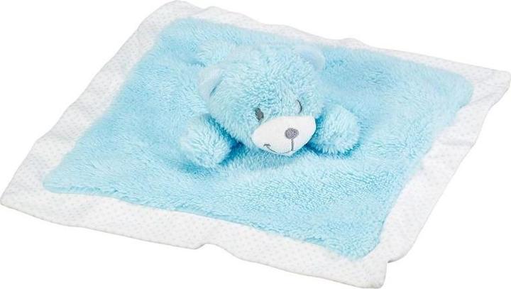 Produktbild Goki Kuscheltuch Bär hellblau