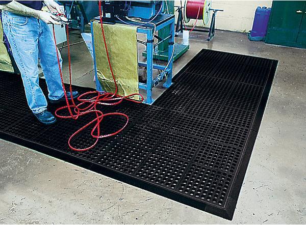 Image du produit kaiserkraft Revêtement de sol du poste de travail (90 x 90 cm)