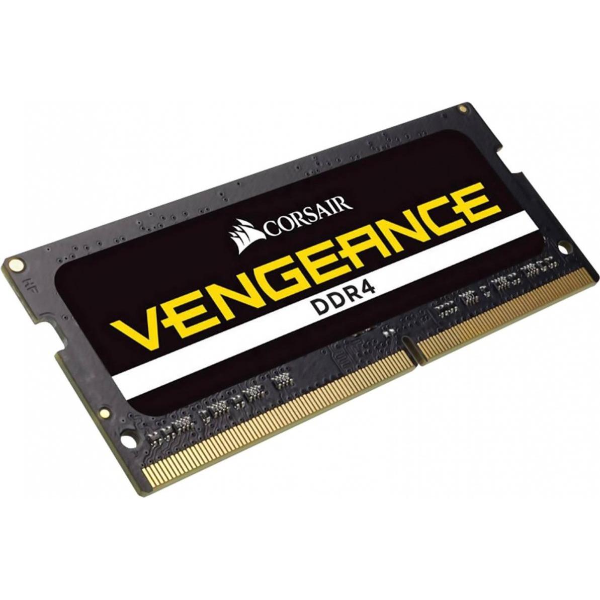 Corsair Vendetta (1 x 8GB, 2400 MHz, DDR4-RAM, SO-DIMM), Memoria RAM, Nero