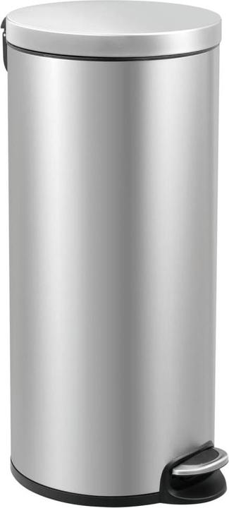 EKO Cestino a pedale Serene in acciaio inox opaco da 30 L con coperchio ammortizzato e contenitore (30 l)