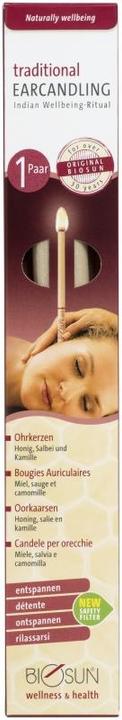 Image du produit Cosmetic Bougies auriculaires BIOSUN HOPI traditional 1 paire