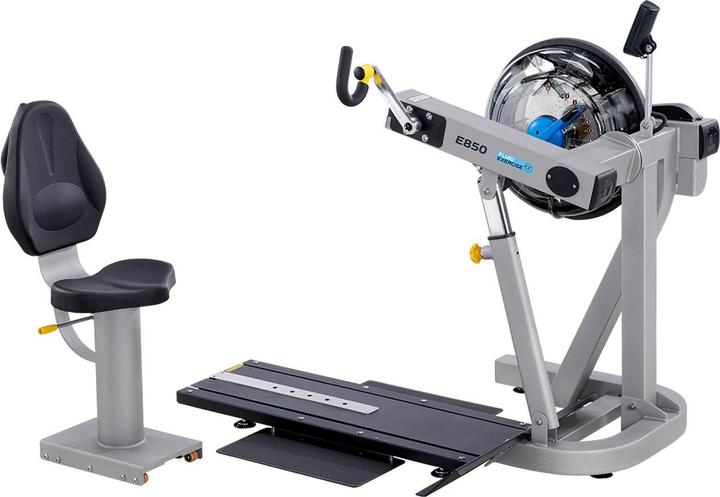 Fluid Rower Exercise E850 UBE Silver Bronze