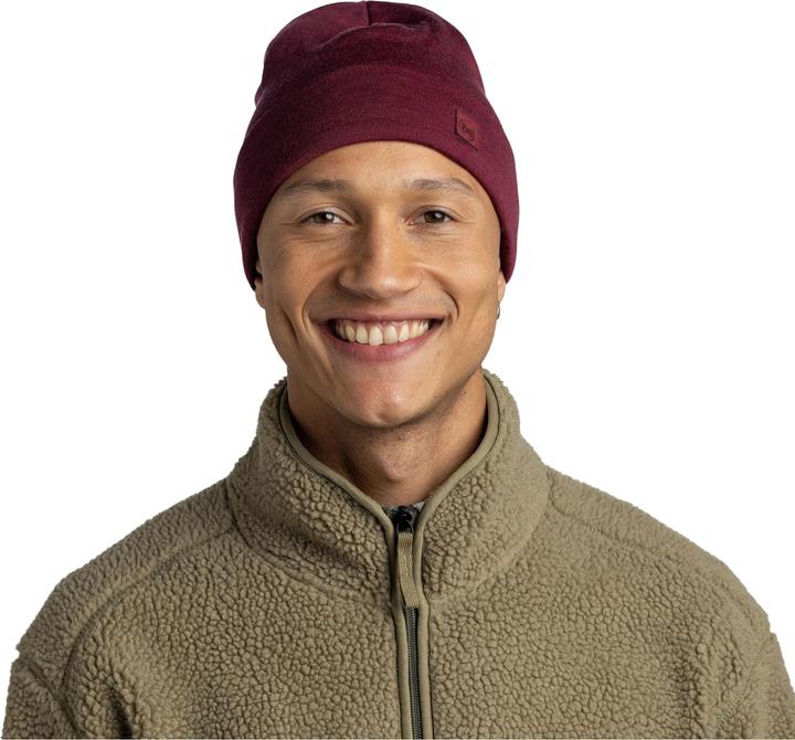 Actual product image Buff Merino Wool Thermal Loose Hat (One size)
