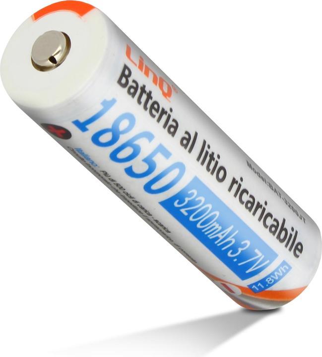 Image du produit LinQ 2x batterie 3200mAh (2 pcs, 18650, 3200 mAh)