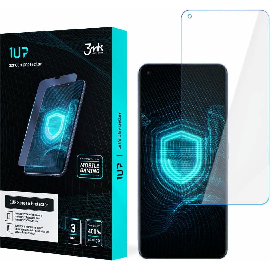 3MK Folia 1UP Xiaomi Mi 11 Lite 4G/5G Gaming 3 vnt. (3 Stück, Xiaomi Mi 11 Lite), Tablet Schutzfolie