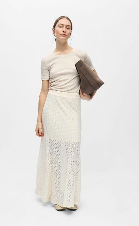 Produktbild Object Strukturierter Spitzen Maxirock (XS)