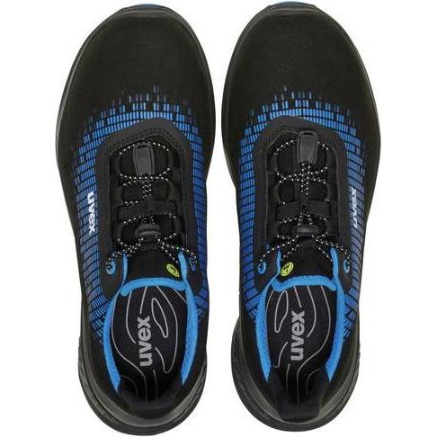 Thumbnail - Uvex Safety, Sicherheitsschuhe, 6830743 Sicherheitshalbschuh S2 Schuhgrösse (EU): 43 Blau, Schwarz 1 Paar (S2, 43)