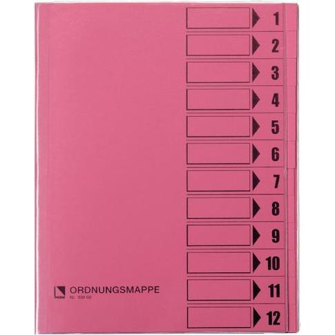 Bene, Mappe, Ordnungsmappe Verwendung für Papierformat: DIN A4 Grammatur: 230 g/m² (A4, 1 x)