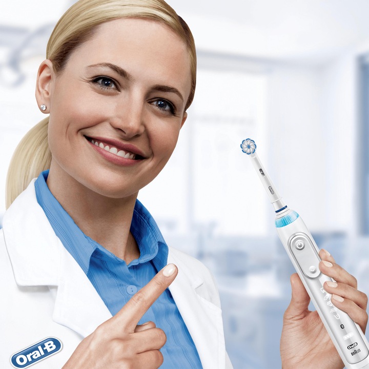 Actual product image Oral-B Genius X 80324759 Electric Toothbrush Adult Rotating Vibrating Toothbrush (Oscillating toothbrush)