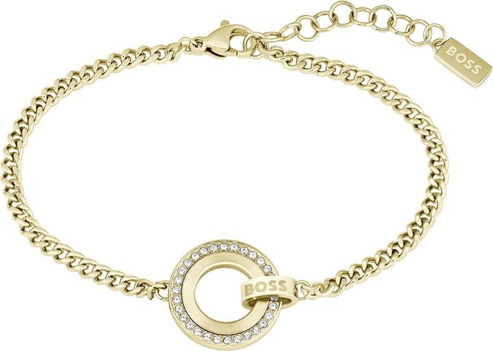 Immagine prodotto Hugo Boss Incantevole bracciale in acciaio placcato oro 1580504 (Acciaio)