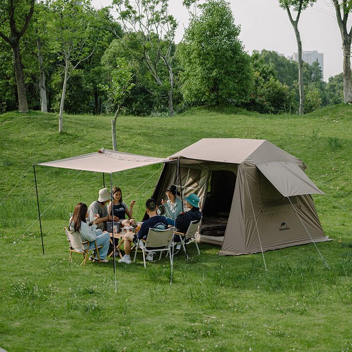 Productafbeelding Naturehike Village 6.0 2e generatie tent cnk2300zp021-bruin (Koepeltent)