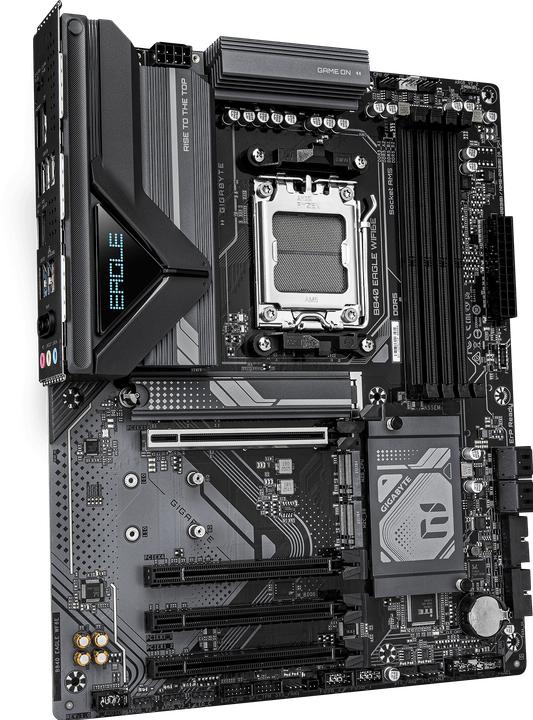 Actual product image Gigabyte MB GBT AMD AM5 B840 EAGLE WF6E (AM5, AMD B840, ATX)