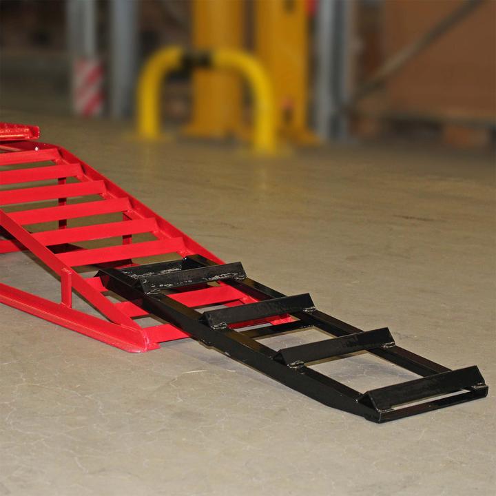Image du produit XPOtool Rallonge pour Rampe d’accès 2x400kg Rallongement en acier pour rampes automobiles 650x195mm