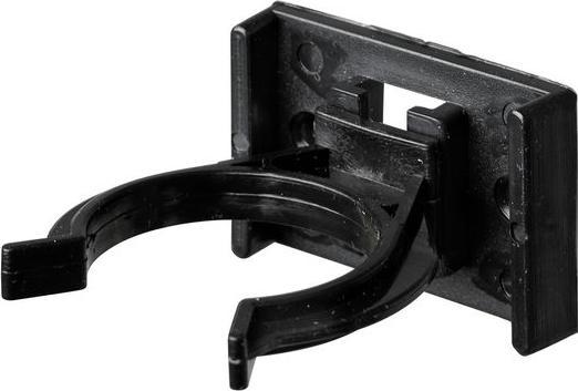 Produktbild Hettich Clip fr Sockelverstellfu rechteckig, Kunststoff schwarz, 2 Stck