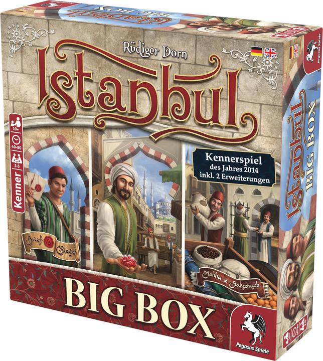 Produktbild Pegasus Istanbul Big Box (Deutsch, 2 - 5 Spieler)