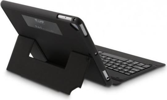 Actual product image LMP Keyboard ProtectCase for iPad 9.7" (2017/18), sleep&wake, pencil holder - UK layout - black (DE, iPad 9.7)
