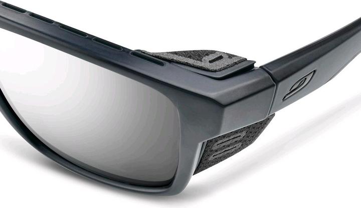 Image du produit Julbo Lunettes de soleil Shield M (noir blanc, Spectron 4 Marron Argent Flash)