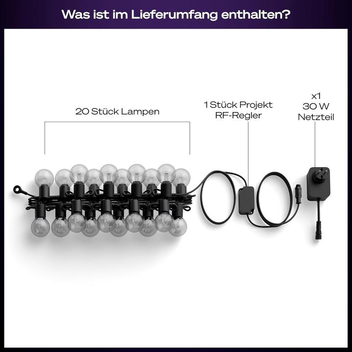 Image du produit Philips Festavia Lichterkette (14 m)