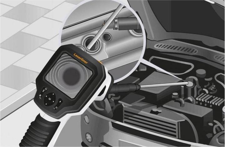 Actual product image Laserliner Endoscope camera FixView Camera Ø 40 cm, 4 mm