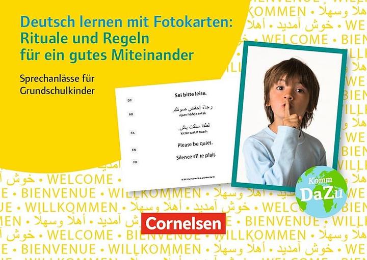 Produktbild Deutsch lernen mit Fotokarten - Grundschule. Rituale und Regeln für ein gutes Miteinander (Deutsch, 2017)