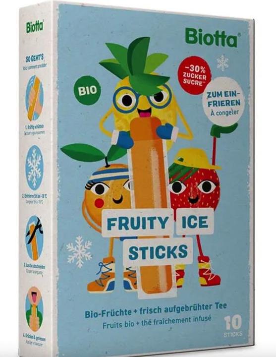 Image du produit Biotta Bâtonnets glacés Fruity (400 g)