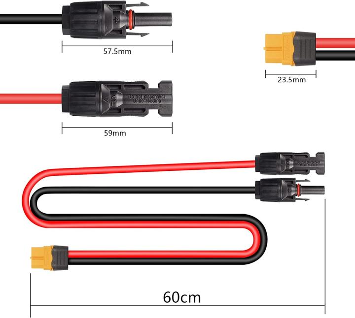 Produktbild Voltima Adapterkabel (Solarkabel)