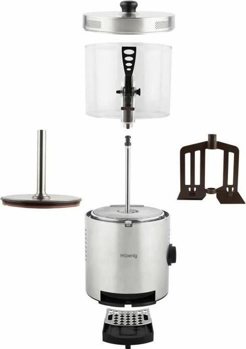 Produktbild H.Koenig Koenig - S800 - Warme Ccolademelk Dispenser - Warme Drankendispenser - 3L