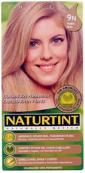 Productafbeelding Naturtint Permanente haarverf 9N Honing Blond 150 ml (9N)