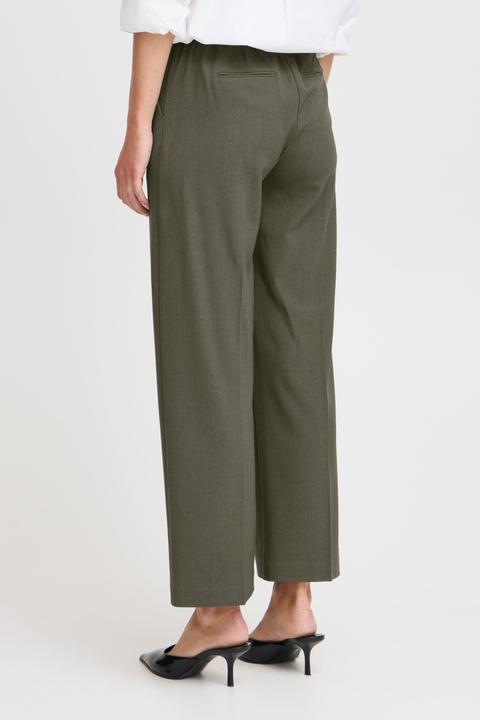 Actual product image B.young BYDANTA WIDE LEG PANTS 2 CROPPED 20815027 (44)