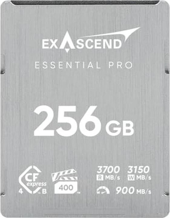 Exascend CFexpress 4.0 Type-B (Essential Pro) 256GB (256 GB, CFexpress type B)