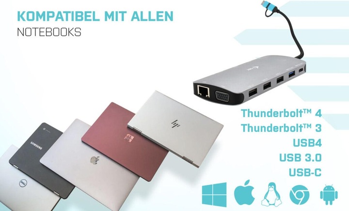 Actual product image i-tec Cananotdockpd (USB-C, 1 Ports)