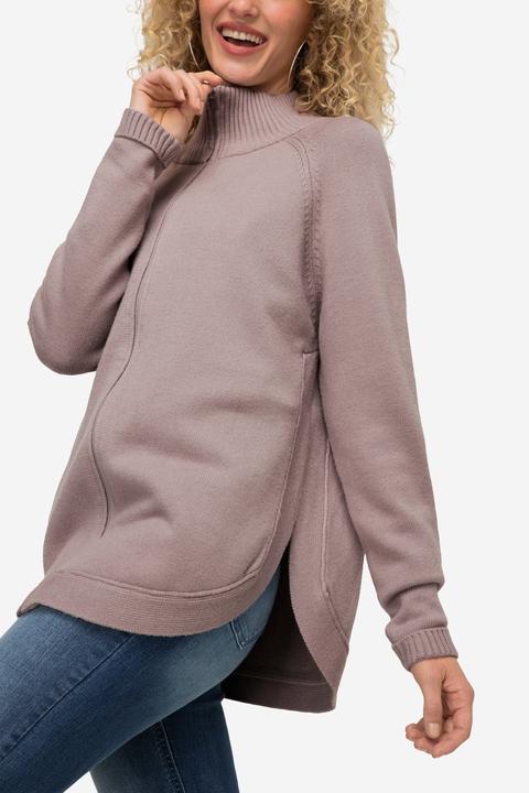 Actual product image Laurasøn Stand-Up Collar Long Sleeve Zip Up Cardigan (XL)