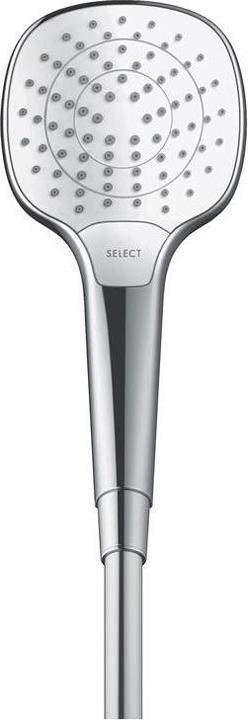 Actual product image hansgrohe HG hand shower Croma Select E Vario DN 15 EcoSm version 9 l/min white/chrome (3 Beam types, 9 l/min)