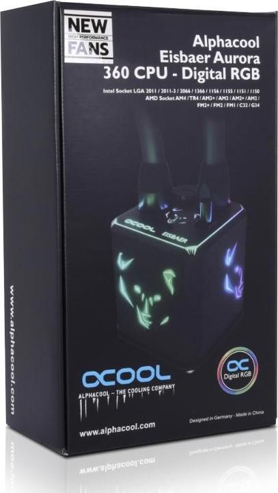 Actual product image Alphacool Eisbaer Aurora HPE Edition