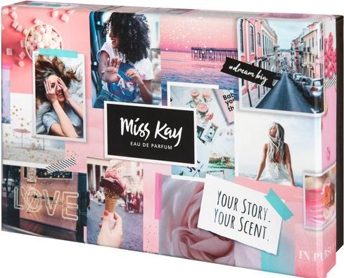 Actual product image Miss Kay Box for 3 different fragrances (Empty box without contents)