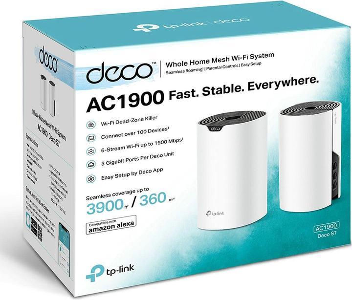 Actual product image TP-Link DECO S7(2-PACK) - Mesh Wi-Fi system (2-pack)