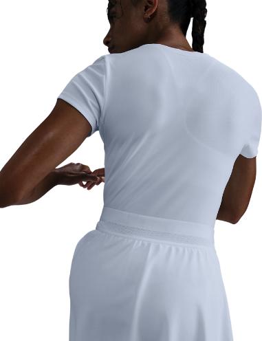 Image du produit Nike Court Advantage Dri-Fit Short Sleeve Tennis Top White Woman (XS)