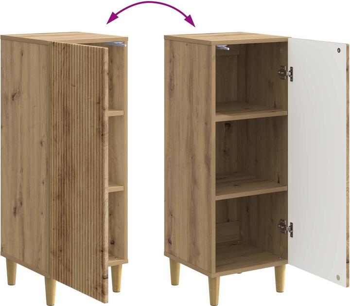 Produktbild vidaXL Sideboard-Aufbewahrung (34.50 x 33 x 90 cm)