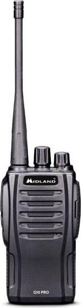 Productafbeelding Midland G10 Pro PMR 4-delige kluskoffer C1107.S2 PMR-portofoon Set van 4 stuks (10 km)