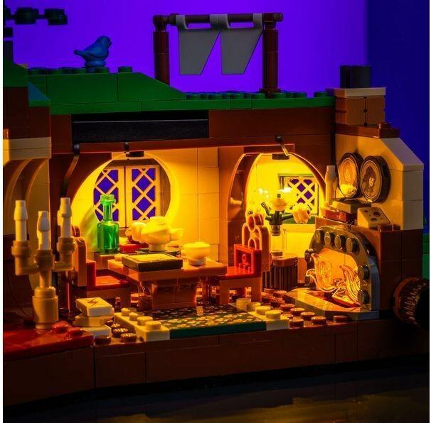 Actual product image Light my bricks LMB 2.0 LEGO® 10354# The Lord of the Rings The Shire Light Kit