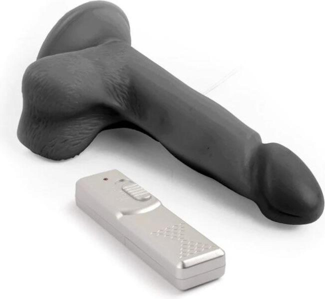 Immagine prodotto vscnovelty Mr Rude Buzzer Schwarzer Vibrator Penis 21 cm