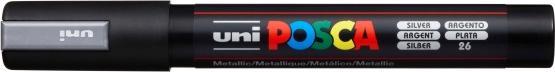 Actual product image Posca Medium marker PC-5M (Silver, 2.50 mm, 1 x)