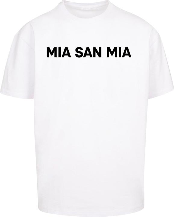 Actual product image FC Bayern München Mia San Mia Bold Heavy Oversized Tee - 115367 (4XL)
