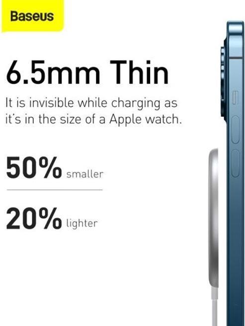 Actual product image Baseus Simple Mini Magnetic (15 W)