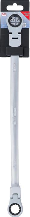 Actual product image BGS Double Swivel Head Ratchet Wrench | 16 x 18 mm (16 mm, 18 mm)