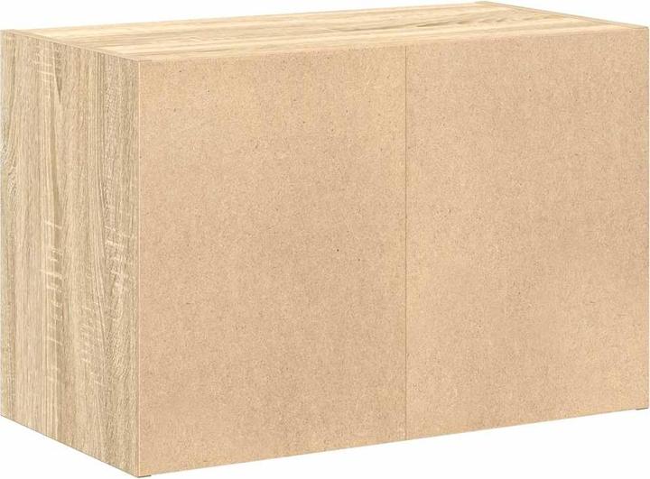 Produktbild VidaXL Schrank mit 2 Schubladen Sonoma-Eiche 60x31x40cm Holzwerkstoff (60 x 31 x 40 cm)