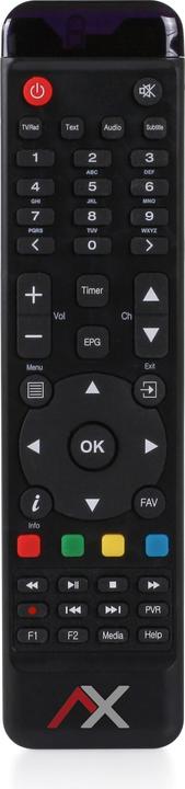 Actual product image Opticum AX 4K-BOX HD 61 with 2x DVB-S2x (2x DVB-S2X)