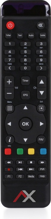Actual product image Opticum AX 4K-BOX HD 61 with 2x DVB-S2x (2x DVB-S2X)